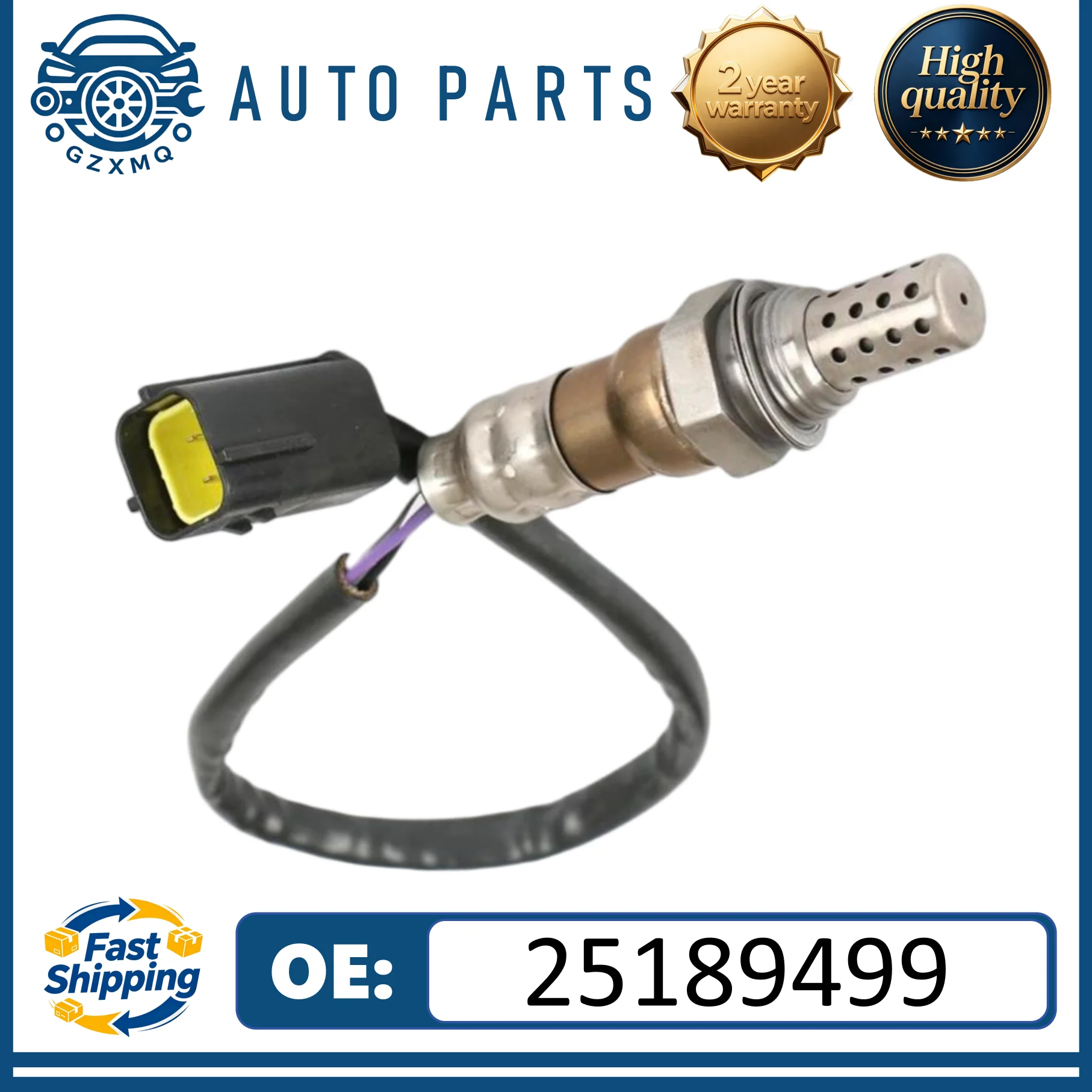 Фото 25189499 Высококачественный датчик кислорода, подходит для Chevrolet LAAM Cruze J300 1.6L 2009–2015 годов выпуска. # 0258986768 №1