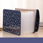 Папка для документов формата А4, вместительный портативный портфель с 12 карманами, офисные аксессуары