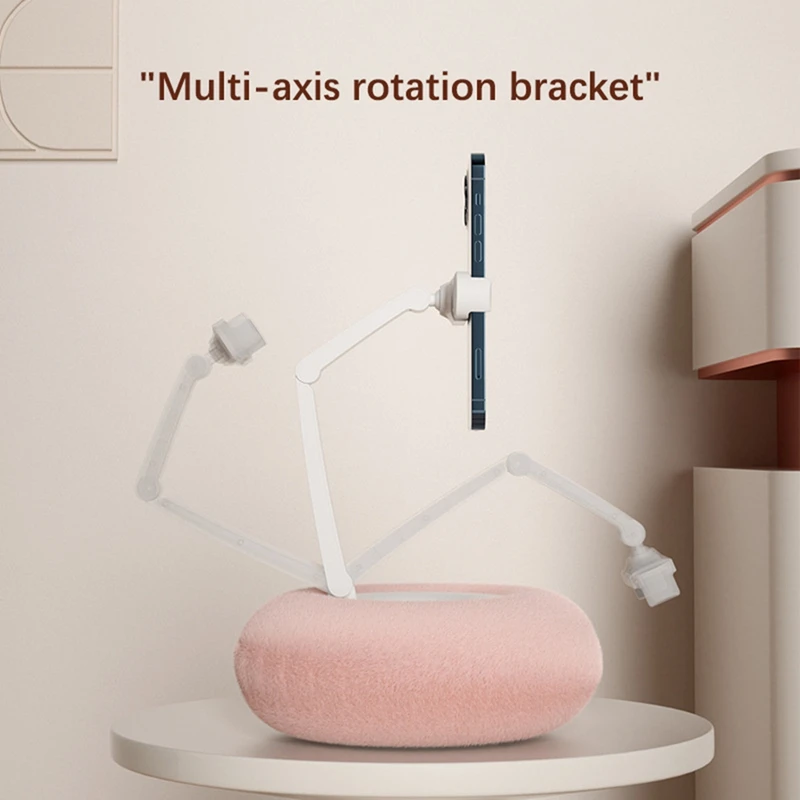 Регулируемая мягкая подставка для подушки IPhone Xiaomi Redmi Huawei Oppo 4 7 дюйма-7 0 дюйма