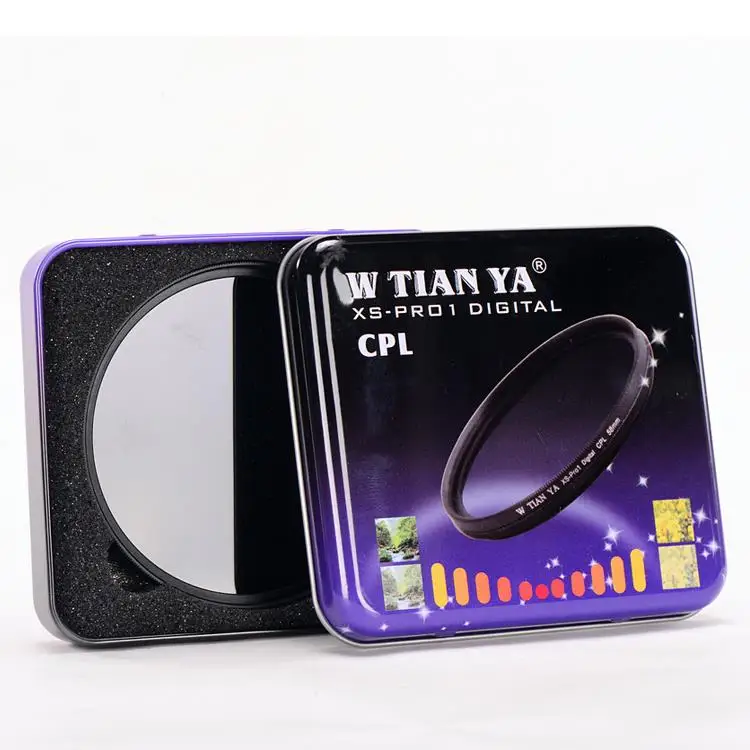 

TIANYA 95mm 95 mm XS-pro1 Slim MC CPL Circular Polarizing optical glass Lens Filter Protector for canon nikon sony pentax camera