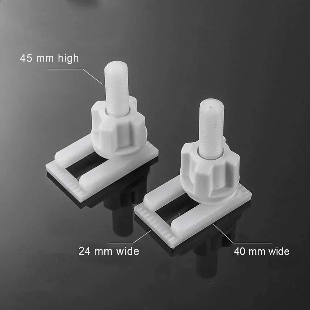 Универсальная крышка для унитаза 2 шт. пластиковые фиксирующие принадлежности с