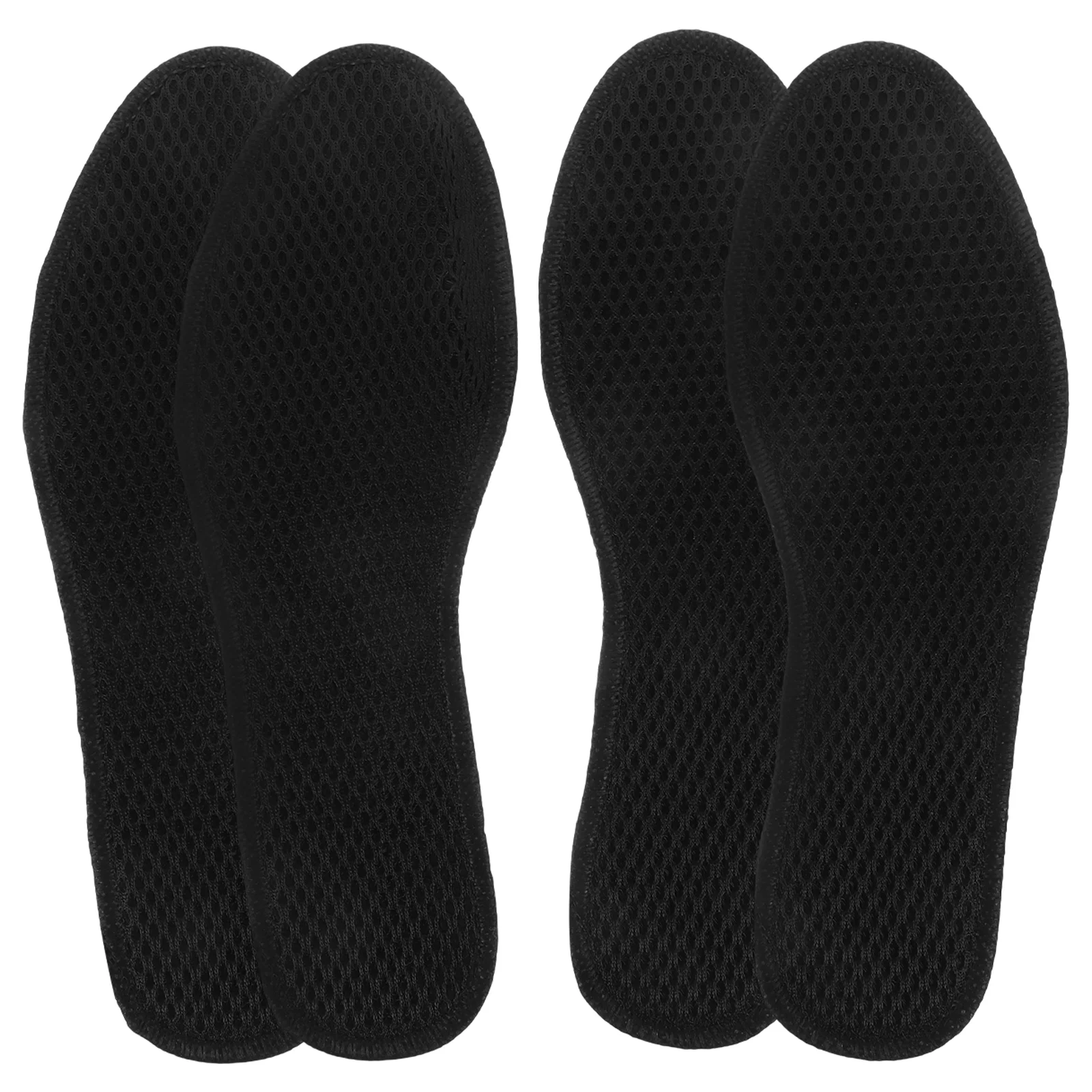 Стельки для обуви из бамбукового угля сетчатые впитывающие защита от запаха