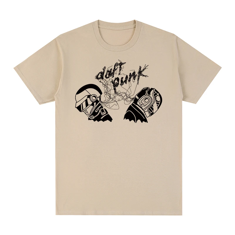 

daft punk T-shirt Electronic Music Band Tribute Cotton Men T shirt New TEE TSHIRT Womens Tops Unisex