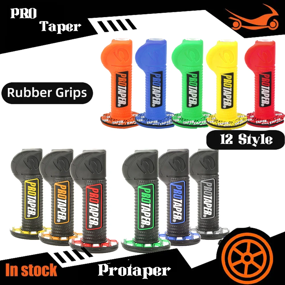 

Motorcycle Handle Protaper PRO Taper Moto Cross Hand Grips Handlebar 22MM For CF KTM Duke 125 Kawasaki z900 Yamaha MT 07 09 ATV