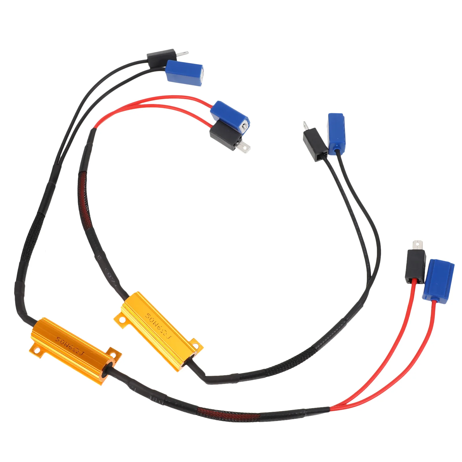

Car Light Wiring Harness Fog Resistor Led Lights Adapterindicator Female Headlights Extension