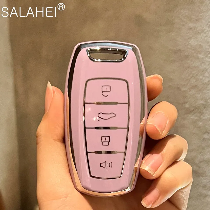 

TPU Car Key Fob Case Cover Holder Shell For Haval H9 F7x H5 h3 Great Wall 5 3 M2 H6 M4 H2 6 Coupe Auto Protection Accessories