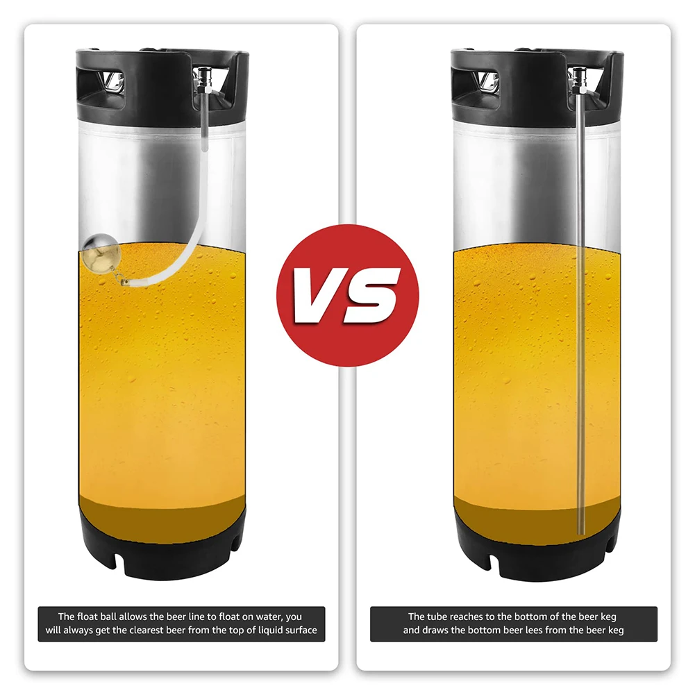 

Beer Floating Dip Dip Keg Keg Ball Filter Lock Liquid Ball Filter Beer Tube Liquid Tube Stainless Floating Fit Home With Brew