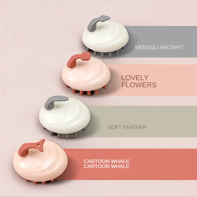 

Силиконовая щетка для мытья волос и мытья волос