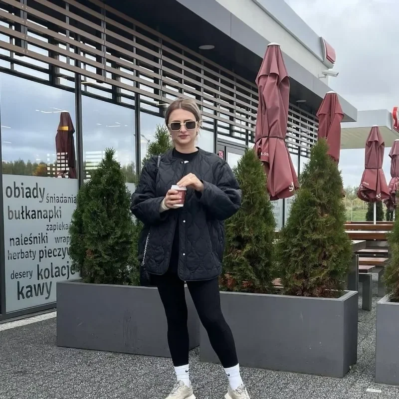 Осенне-зимняя женская стеганая куртка теплое хлопковое пальто парки с длинными