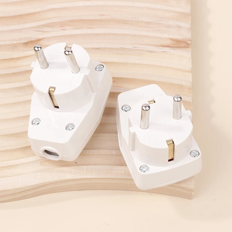 Европейская Германия Schuko Rewireable Power Plug с красным переключателем ВКЛ-ВЫКЛ 10A 250V EU