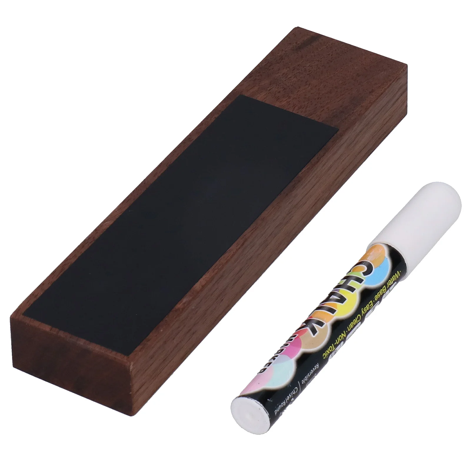 

Wooden Chalkboard Craft Beer Tap Handles with Chalk for Home Brewing Kegging Accessory