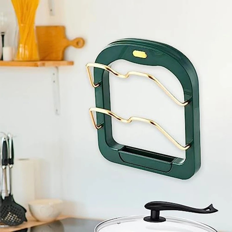 

Pot Lid Rack Lid Storage Organizer Rustproof Multifunction Utensils Rack Kitchen Supplies Pot Organizer For Cabinet,A Durable