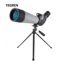 20 60x zoom monocular telescope waterproof bird watching monocular bak4 prism 80mm wide view spotting scope w tripod telescope