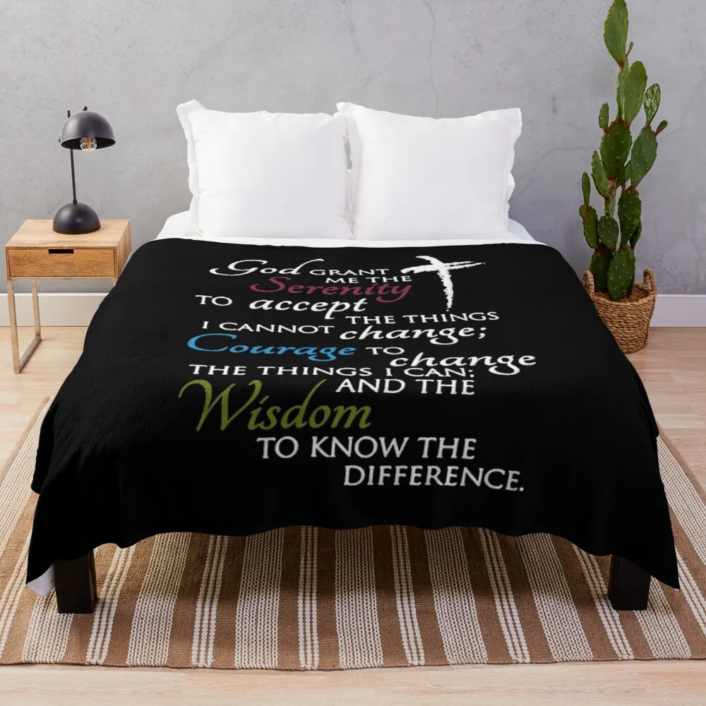 

Одеяло Serenity PrayerThrow, мягкое большое одеяло, Роскошное Одеяло