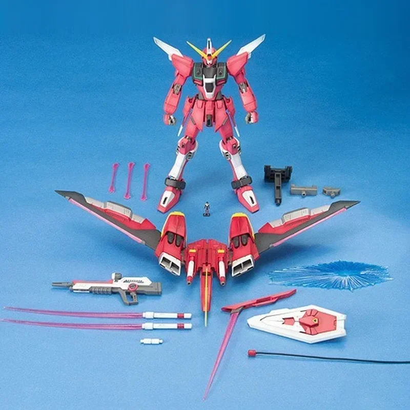 Bandai Gundam MG 1/100 Infinite Justice ZGMF-X19A Сборка Аниме Фигурка Модель Игрушки Коллекционные