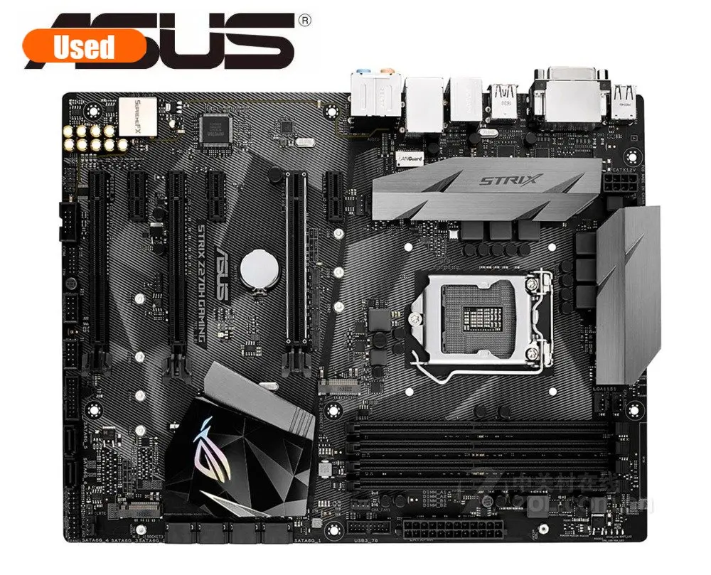 , Материнская плата Asus ROG STRIX Z270H для игрового настольного компьютера, разъем LGA 1151 i7 i5 i3 Z270 DDR4 USB3.0, материнская плата, платы для ПК