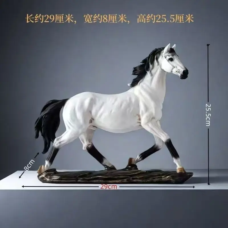 

Бронзовая статуэтка лошади из резины