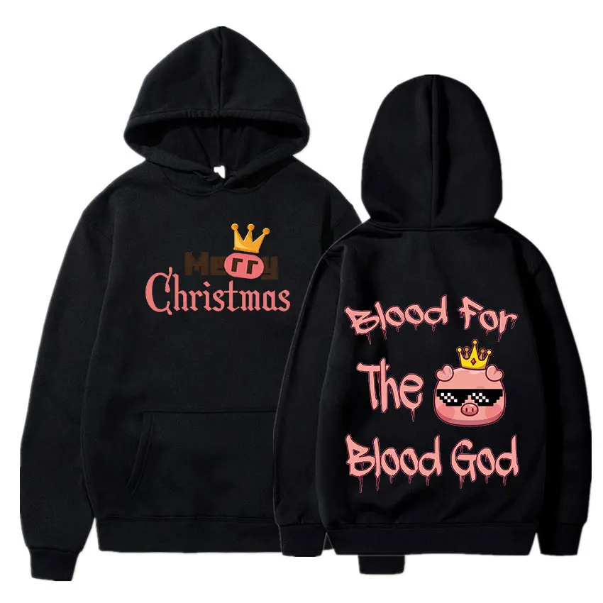 

Толстовки Technoblade Merch с принтом, женские толстовки с длинным рукавом и капюшоном, Лидер продаж, модная повседневная Уличная одежда, мужской сп...