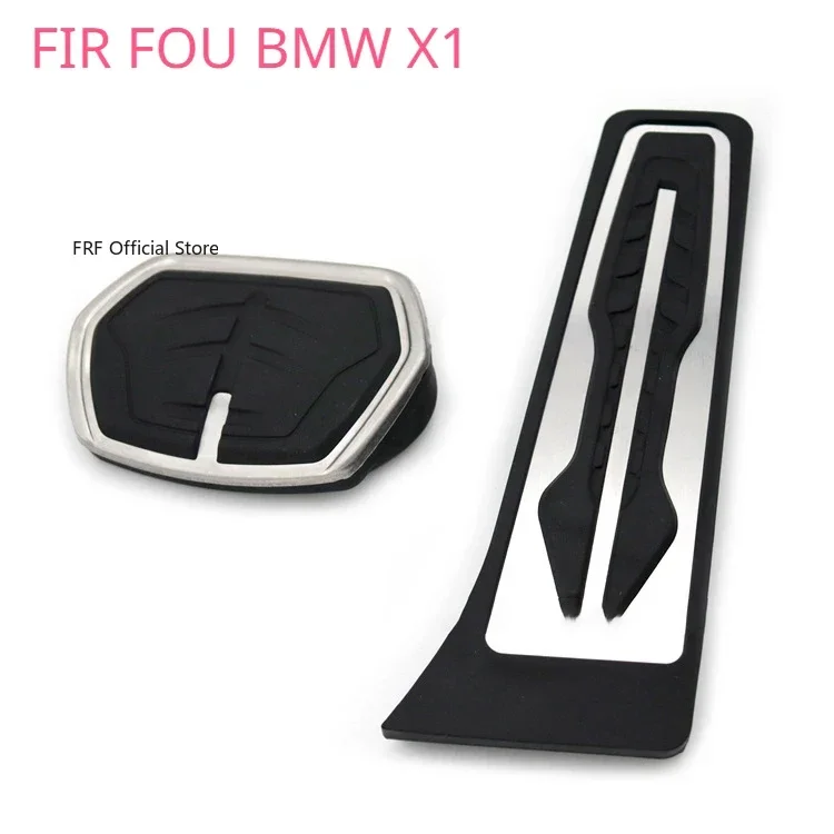 

Чехлы на педали автомобиля, нескользящие накладки на педали для BMW X1 iX1 U11 2021 2022 2023 AT MT, автомобильные накладки на педали без сверления, газа, автоаксессуары