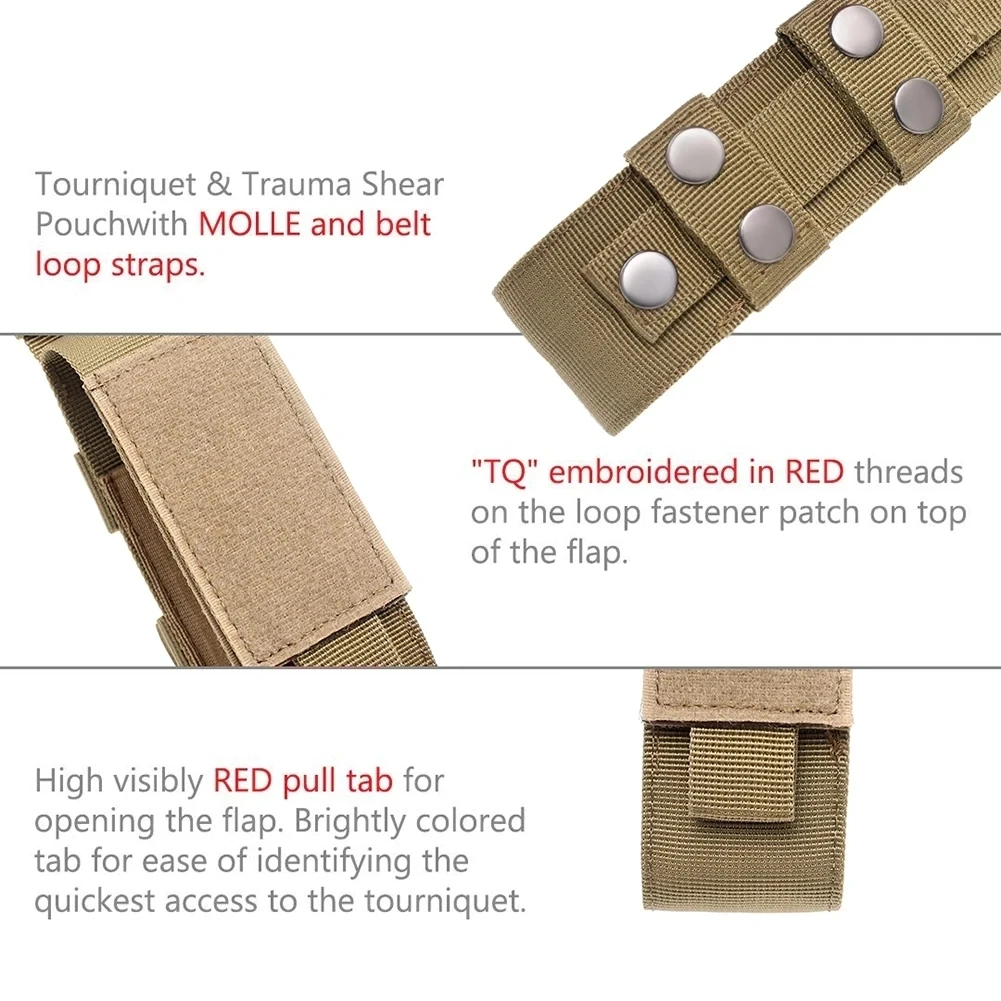 Тактический нейлоновый чехол для первой помощи в виде кошки