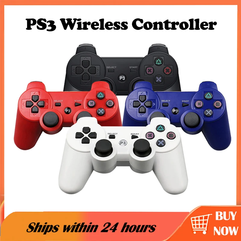

Wireless Controller for Sony PS3 Gamepad for Play Station 3 PC Remote Joystick Bluetooth Joy Pad 6 Axis Gyro Dual Vibration