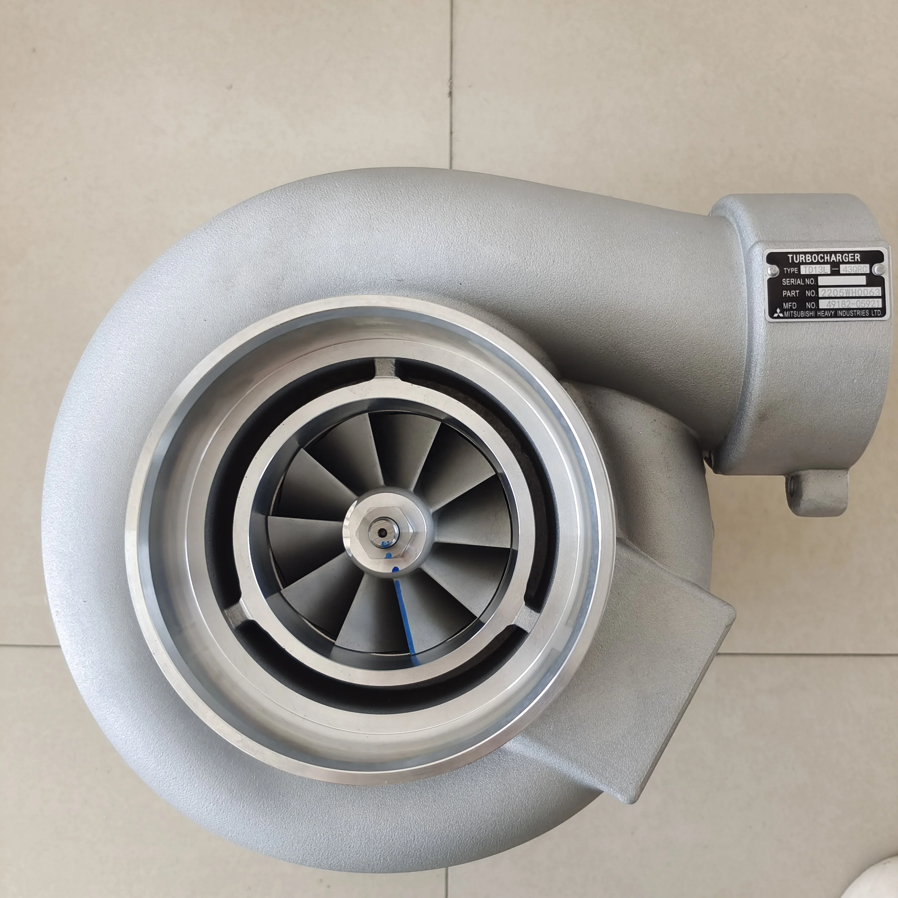 Турбокомпрессор Tattec TD13 TD13M TD13L 49182-80100 49182-05220