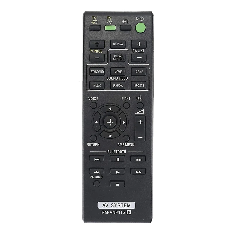 

RM-ANP115 Replacement Remote Control fit for sony Sound Bar HT-CT370 HT-CT770 SA-CT370 Home Theater Soundbar Drop Shipping