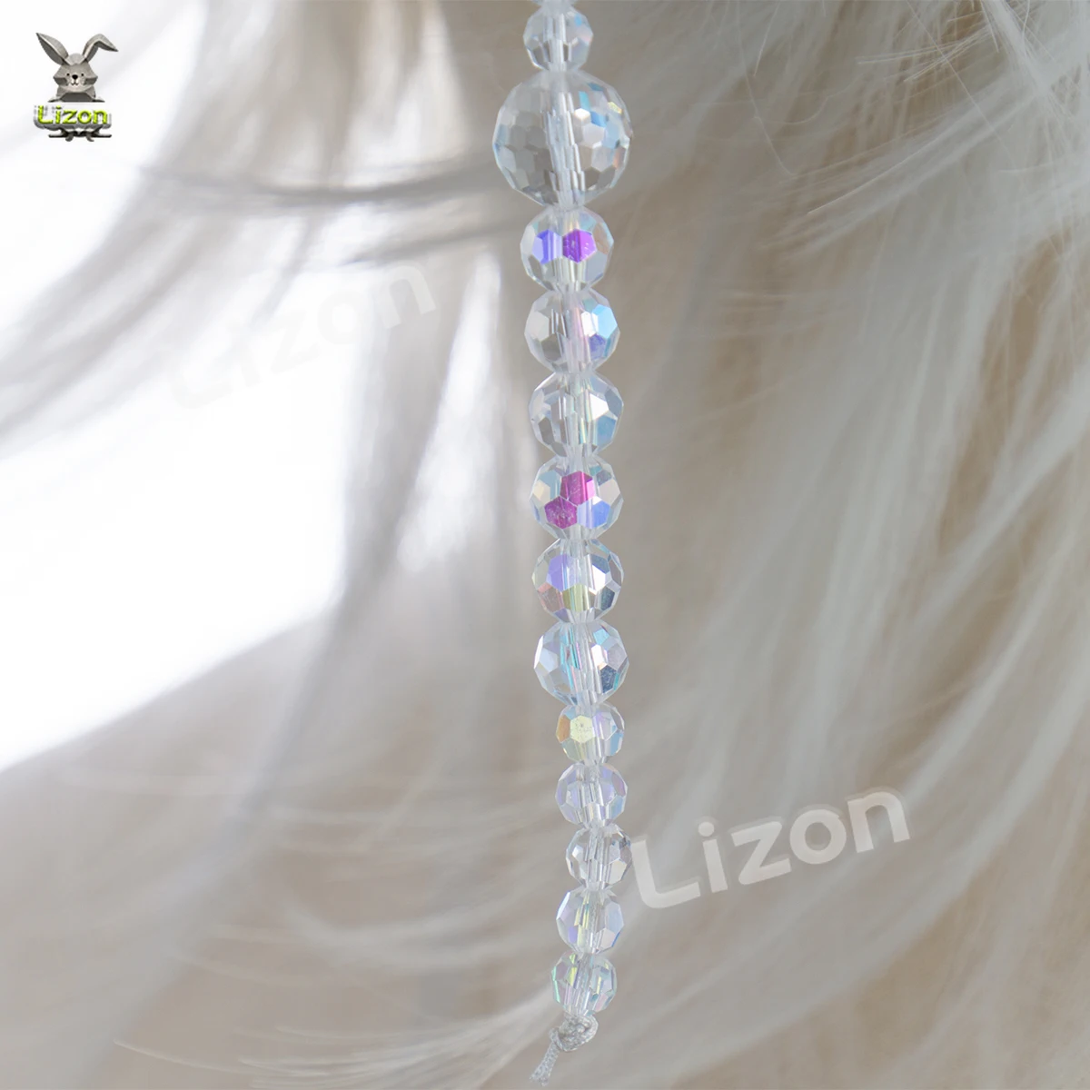 Demon Slayer Kimetsu No Yaiba Uzui Tengen Cosplay Headwear Props Crystal Headband Party | Тематическая одежда и униформа