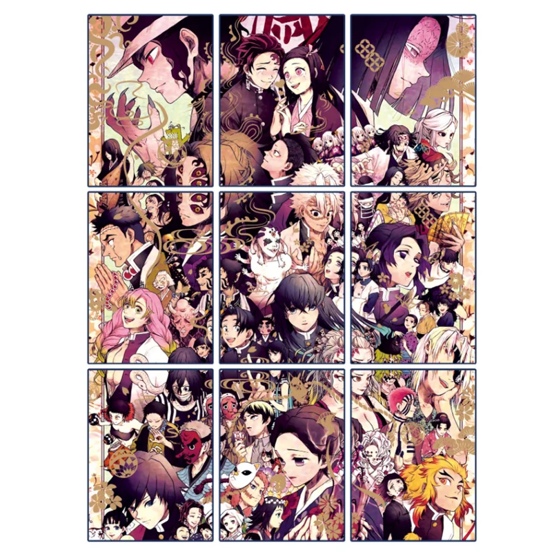 Оригинальные Карты рассеивателя демонов Flash Ultra Card Tanjirou Nezuko аниме игрушка