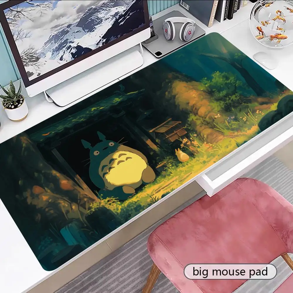 Коврик для мыши Мой сосед Тоторо геймеров аниме-игра XXL домашний HD коврик