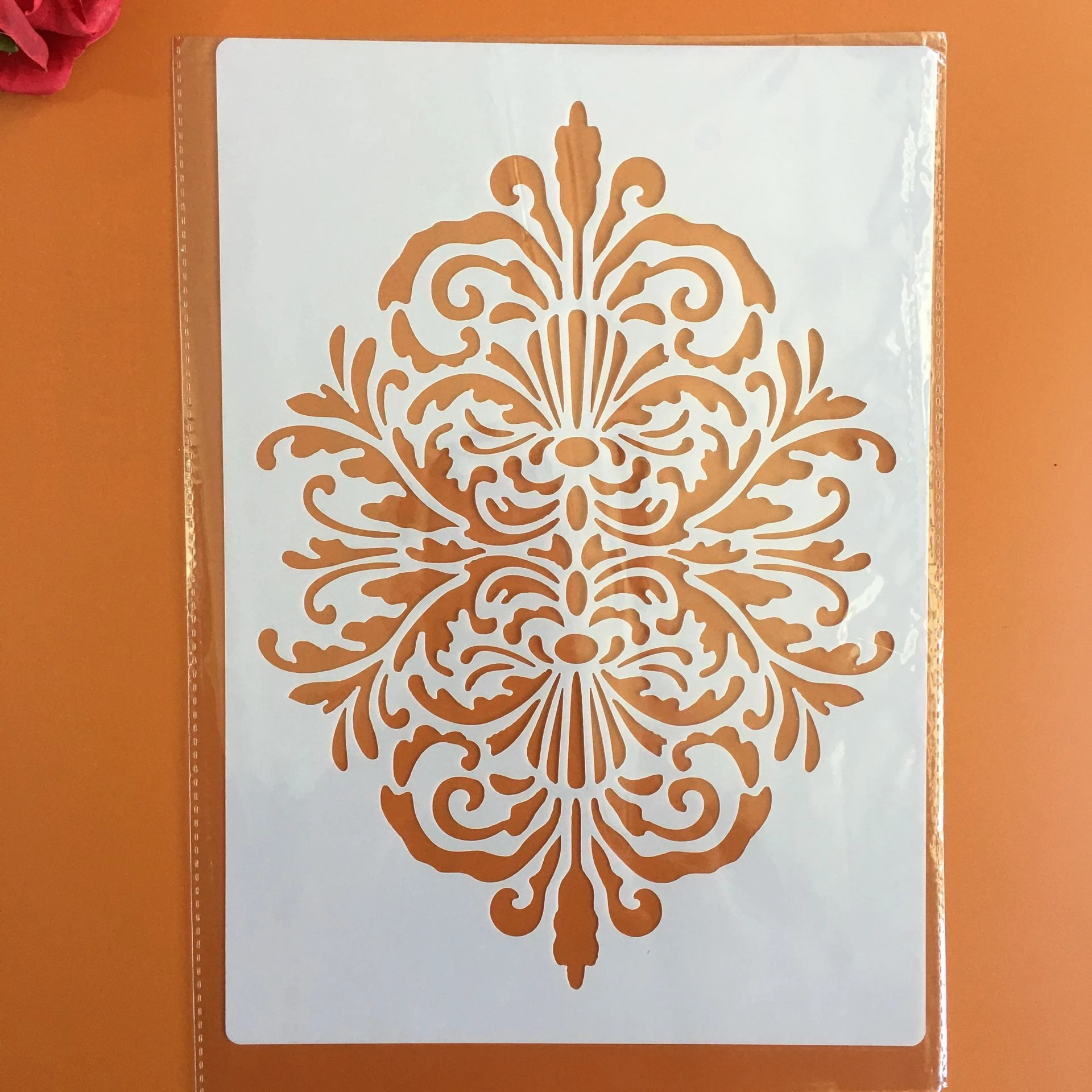 

A4 29 * 21cm Mandala DIY Stencils Wall Painting Scrapbook Coloring Embossing Album Decorative Paper Card Template cake Stencil
