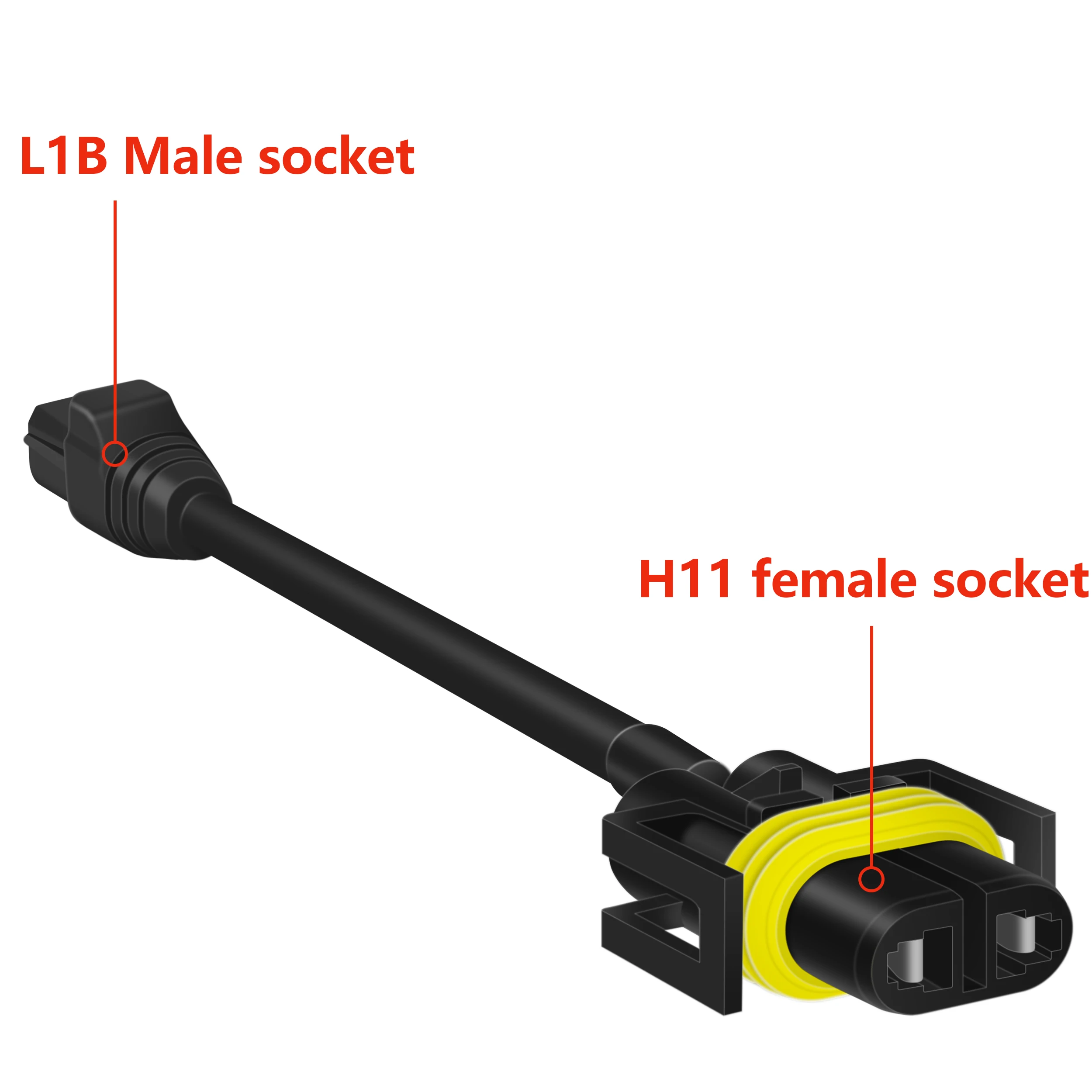 Конверсионные линии Fenikso L1B/LW5B штырь-гнездо H11 2 шт.