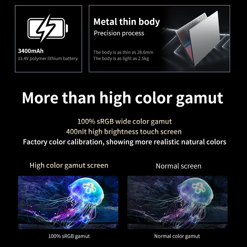 Ноутбук BEEX Core i7 10750H 16 дюймов 14 сенсорный экран |