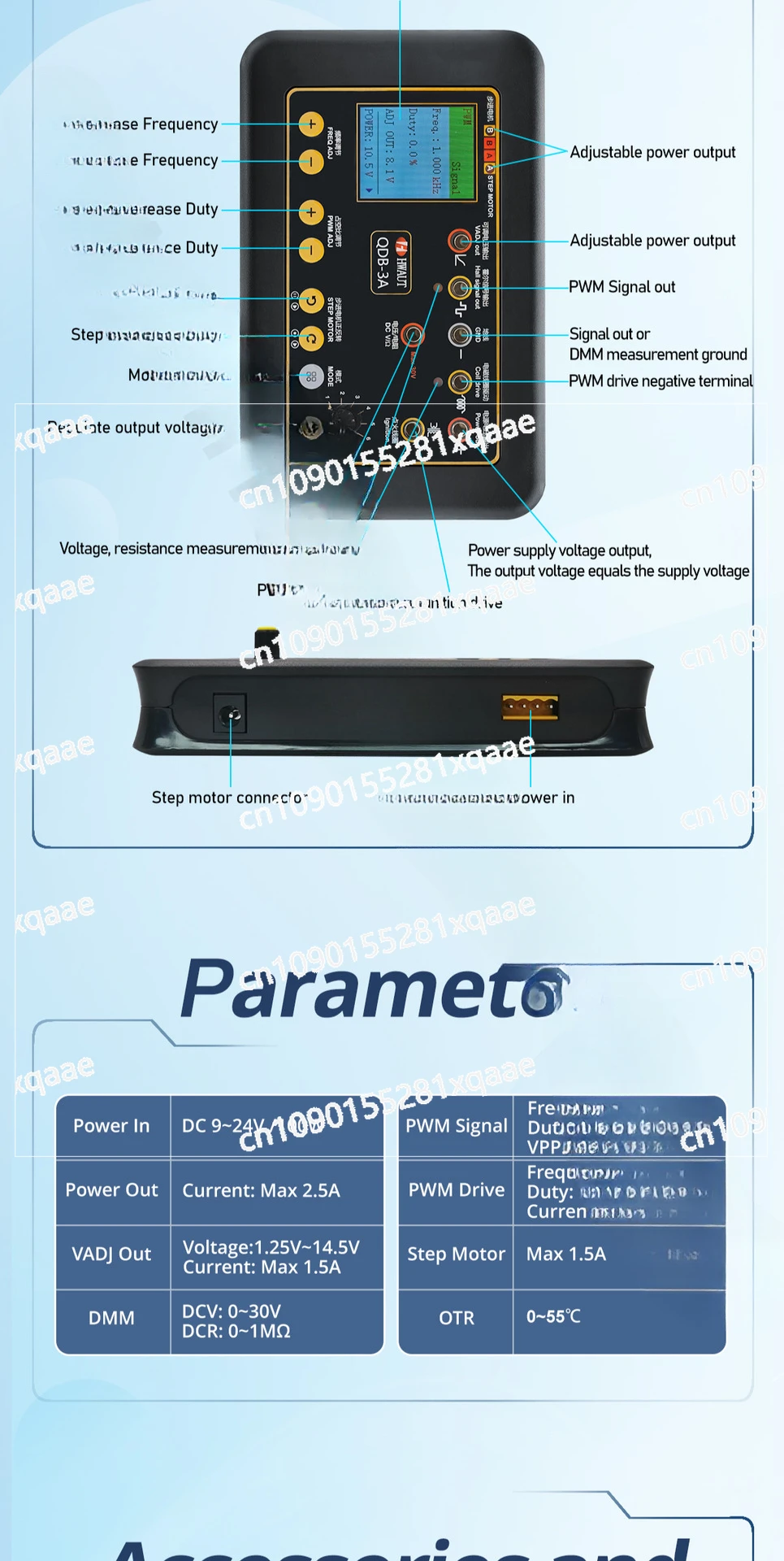 QDB-3A Автомобильный тестер катушки зажигания клапан шагового двигателя