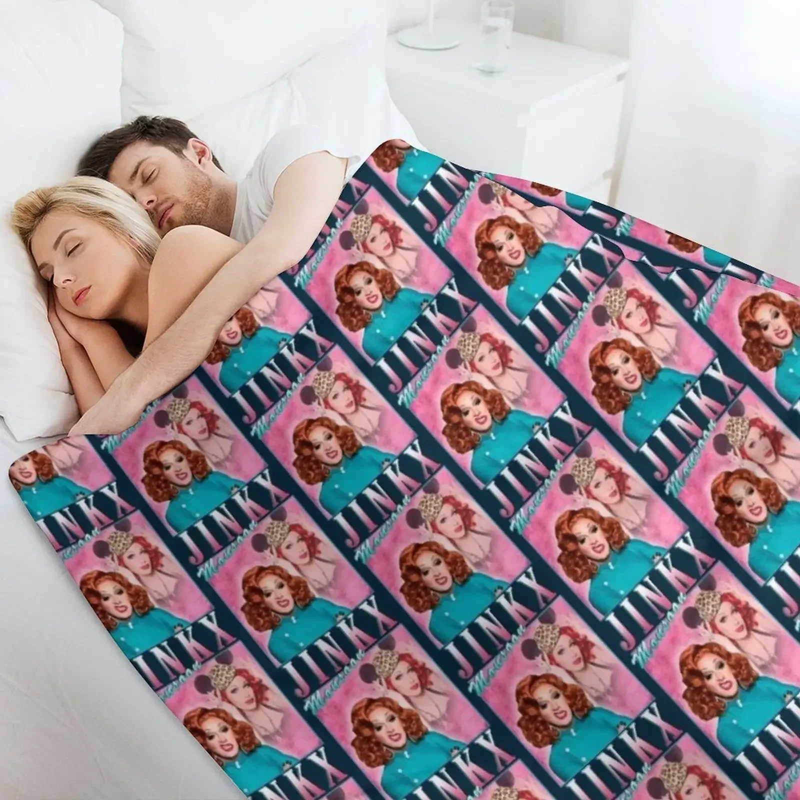 Jinkx Monsoon винтажный дизайн мерч пледы многофункциональные одеяла для диванов