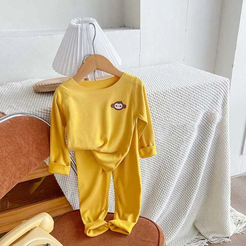 Детский Пижамный Комплект Для Мальчиков И Девочек — Мягкая Дышащая Одежда Сна С