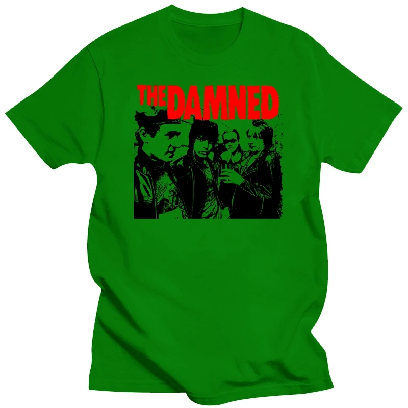 Футболка с капюшоном The Damned 1977 DMN подарочная черная