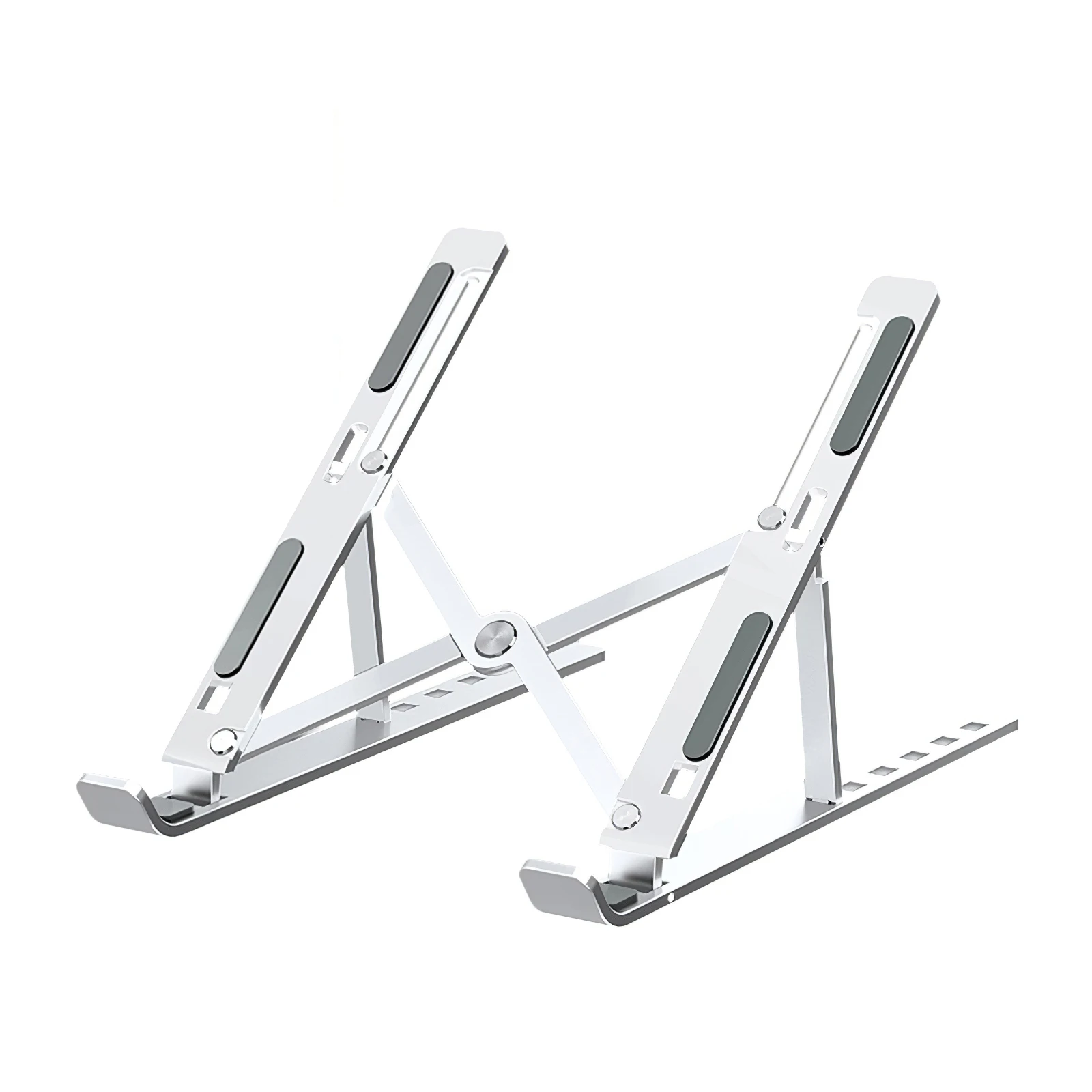 

Подставка для ноутбука с регулируемой высотой, Настольный кронштейн с отверстиями, подставка для компьютера против царапин, с тканевой сум...