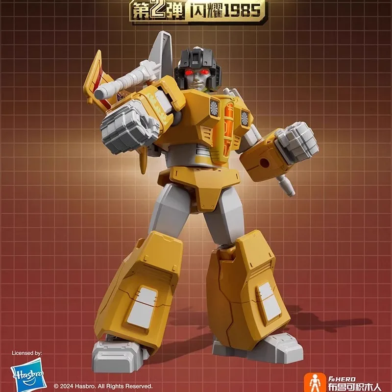 Фото Blokees Block Shine1985 Transformers Led Shining Version2 Optimus Prime Ironhide Robot Toys Decoration Model Kids Birthday Gift №4