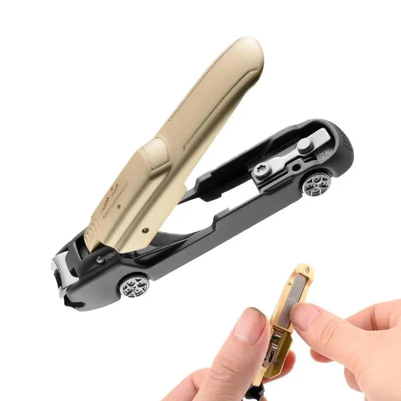 

Fingernail Cutter Anti-Splash Car Shape Sharp Fingernail Toenail Clippers Cutters Stainless Steel Manicure Tools Nail Scissors