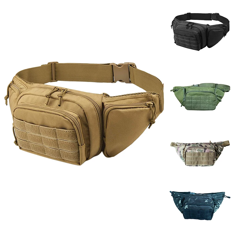 

Водонепроницаемая поясная сумка для мужчин, уличная спортивная сумка для пеших прогулок, охоты, верховой езды, альпинизма, для кемпинга, обо...