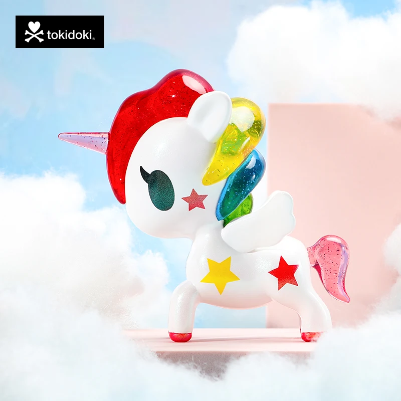 

Tokidoki Единорог ограниченная десятилетняя годовщина классические фигурки детства игрушки экшн-модель подарок на день рождения Рождественск...