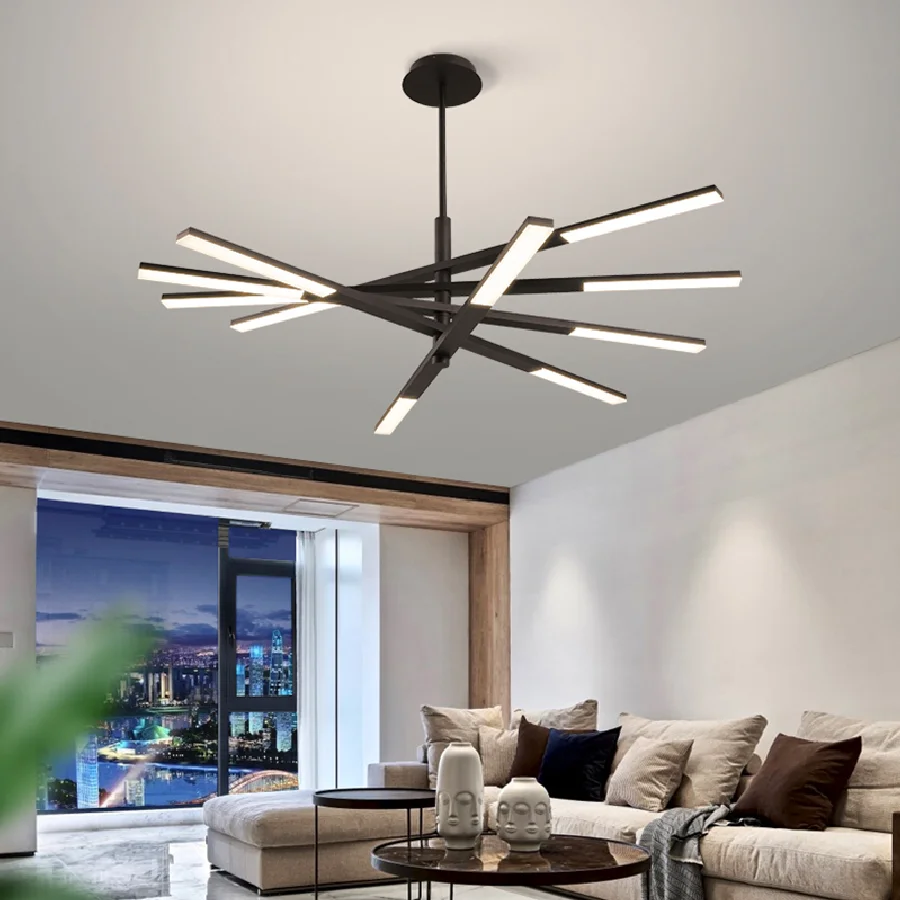 

Современные украшения для гостиной, декор для спальни, светодиодные лампы для комнаты, люстры, потолочные люстры