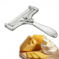 1pc new aluminum fashion cheese butter slicer peeler cutter with tool wire or plastic cheese knife cooking baking tools