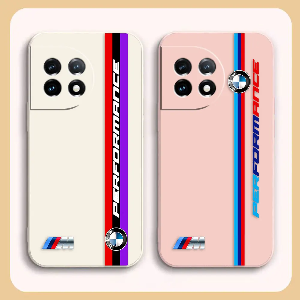 Phone Case For Oneplus 11 10 9 9R 9RT 8 8T 7 7T 5 5T 6 ACE 2V NORD Pro Case Funda Cqoue Shell Capa Luxury Sports Car B-BMW LOGO