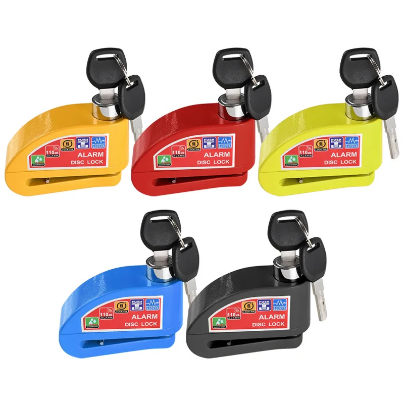 

Nordson Motorcycle Alarm Lock Motorbike Anti-theft Alarm Wheel Disc Brake Security Safety Siren Lock for Suzuki Kawasaki BMW