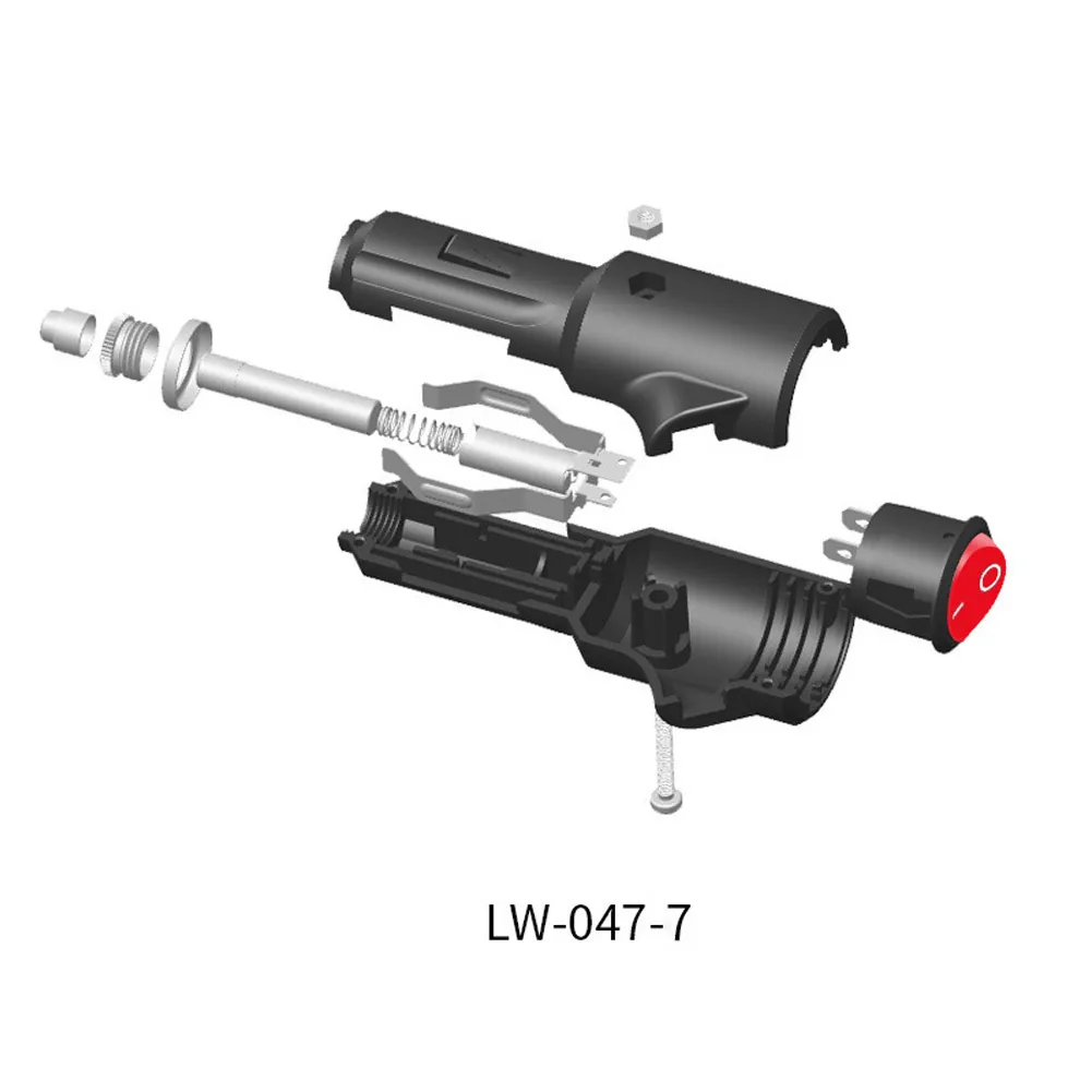 

Switch Cigar Lighter Plug 12 V 15A Made Of Plastic And Metal Materials