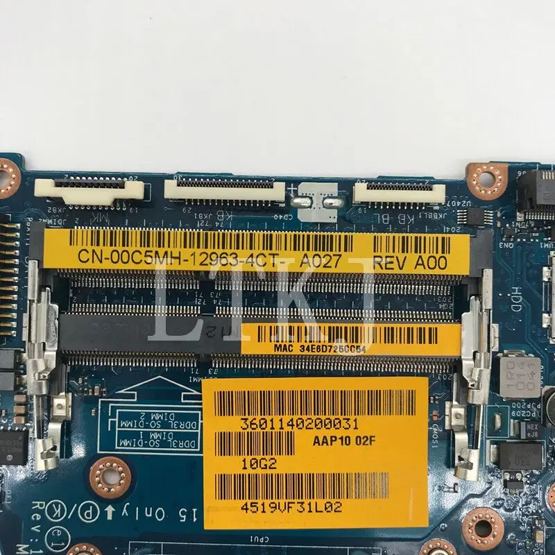 Материнская плата для ноутбука Alienware 15 R1 17 R2 Φ 00C5MH 0C5MH AAP20 CN-00C5MH W/SR1Q0 I5-4210U ЦП GTX970M