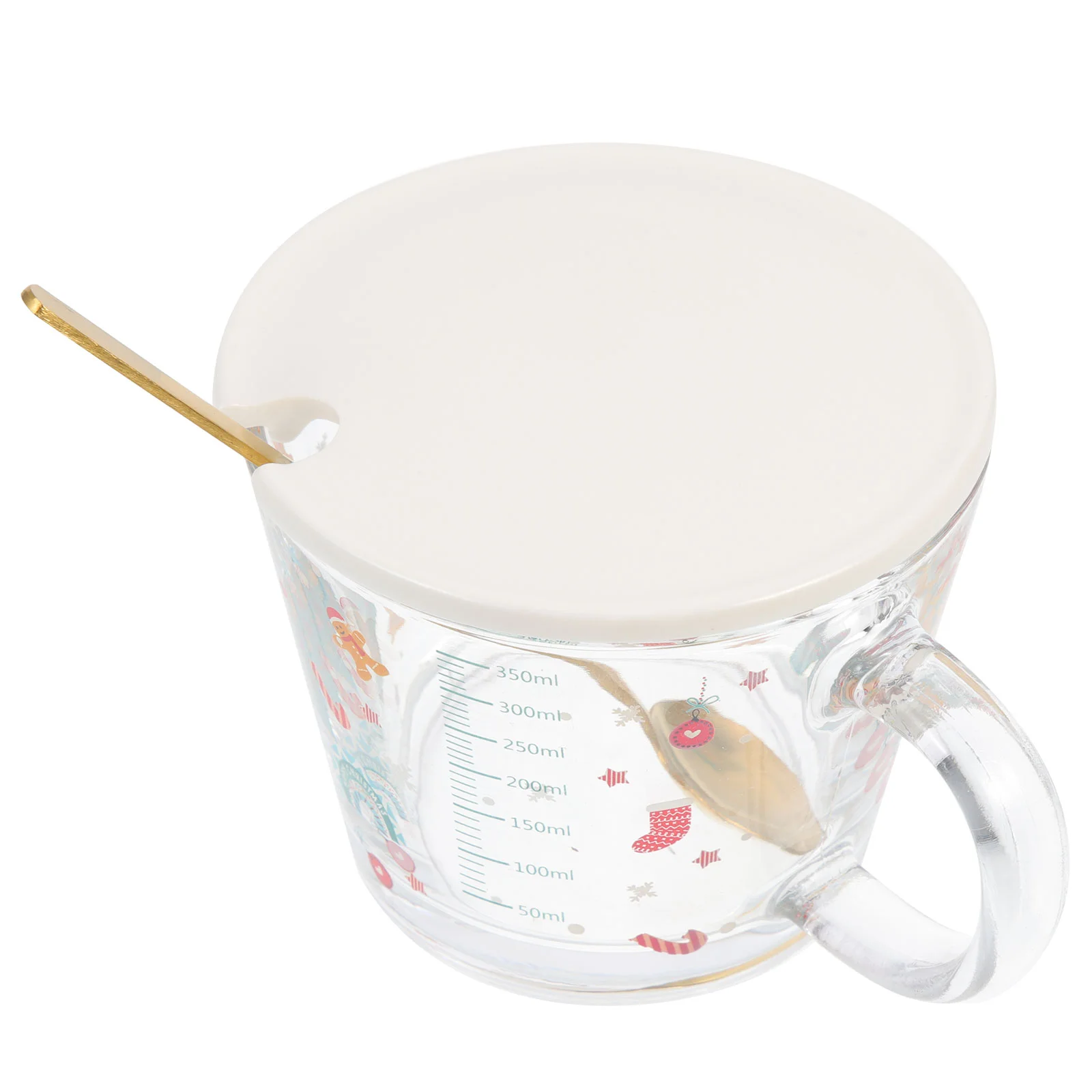 

Cup Christmas Glass Cups Water Giftsmeasuring Mugsmugdrinking Hot Espressoglasses New Birthday Dayvalentine Container Coffee
