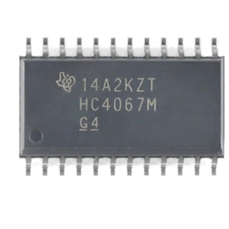 

10pcsNew original CD74HC4067M96 SOIC-24 single channel analog multiplexer chip